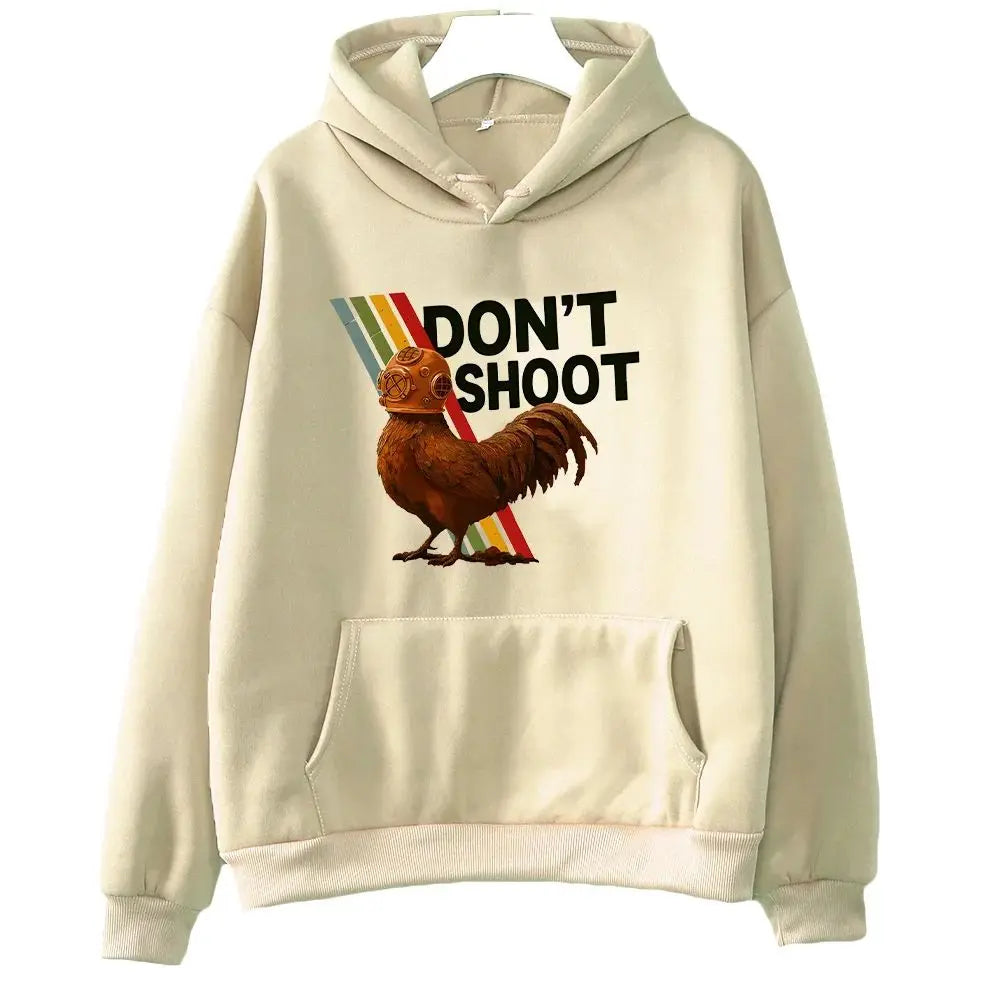 Hip Pop Harajuku Hoodies Don't Shoot Arc Hoody ARC Raiders Hoodies Gamer Geschenk Sweatshirt Arc Raiders Inspirieren Pullover Unisex