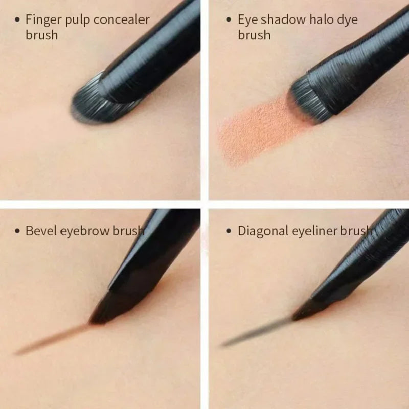 Natürliche Augen Make-Up Pinsel Set Lidschatten Pinsel Augenbraue Kontur Eyeliner Pinsel Frauen Augen Kosmetik Blending Detail Make-Up-Tools