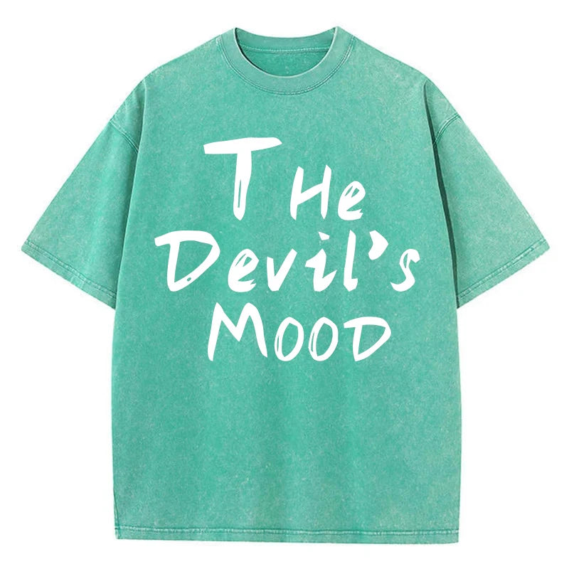 Rosa Brief Design Gewaschen T Shirt Frauen Vintage Baumwolle T-shirts Streetwear Weiche Mineral Tees Mädchen Lose Weibliche T Tops Y2k