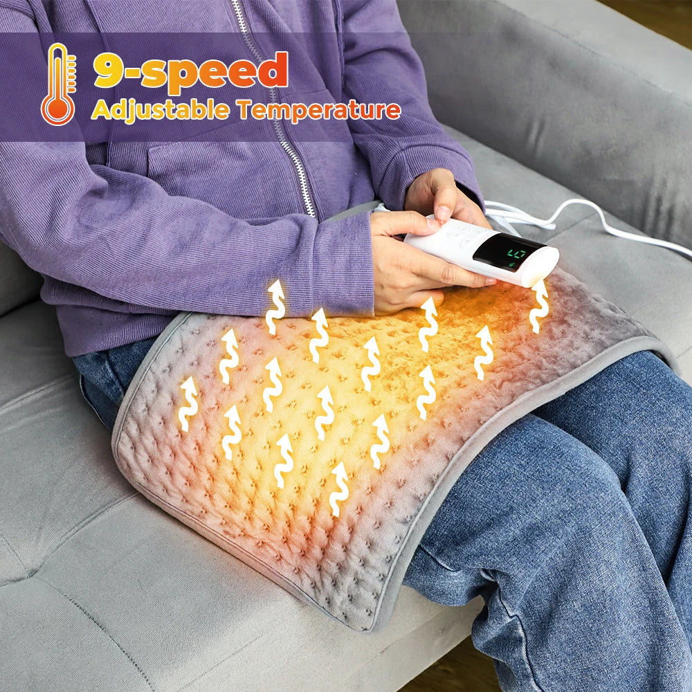 30*59cm Elektrische Heizung Pad Wasserdichte Winter Heizung Bauch Schulter Zurück Schmerzen Relief Physiotherapie Decke Warme Matte Sofa bett