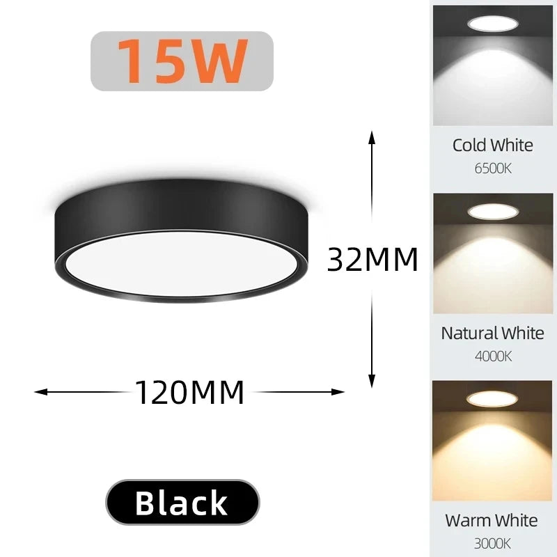 Spot LED Decken leuchte 220V Aufputz Down light LED Innen beleuchtung für Wohnzimmer Küche Decken leuchte LED Spotlight