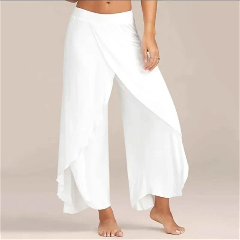 Damen hose sexy Crossover sexy weitb einige Yogahose