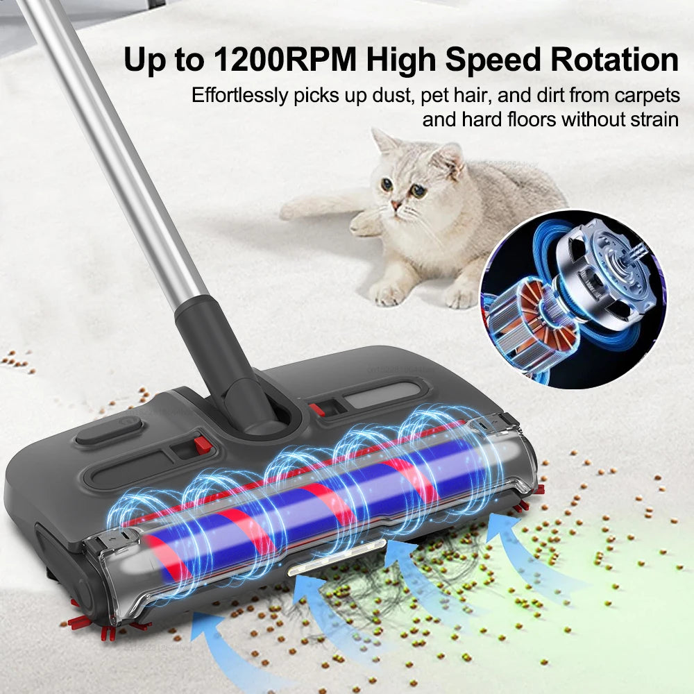 Elektrische Kehrmaschine Tragbare Handheld Teppich Boden Kehrmaschine Reinigung Maschine Drahtlose Elektrische Mopp Wiederaufladbare Rotary Boden Wischen