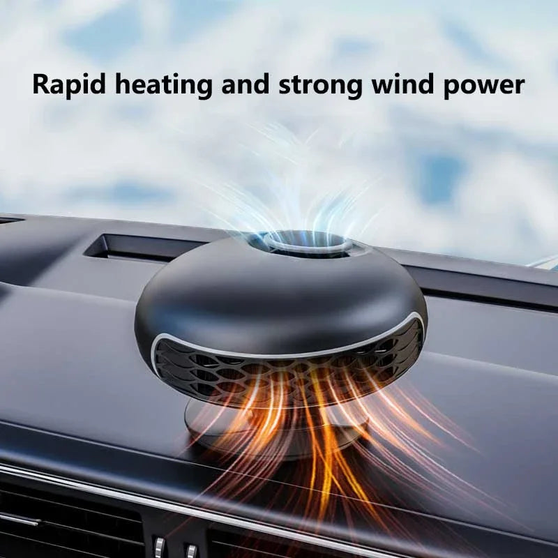 12V/24V Auto-Heizung Heizen und Kühlen Dual-Funktion Niedriger Stromverbrauch 360 ° Rotations-Entfroster Entnebelungsgerät Schnellheizung Faltbarer Ständer 2026