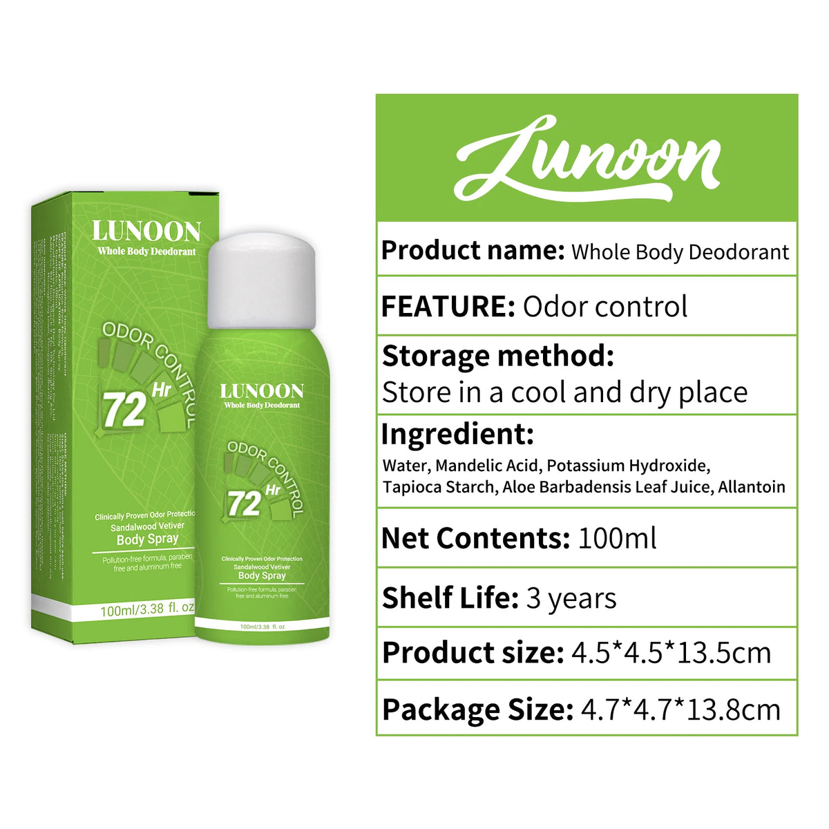 Körperspray Achselduft Deodorant Körper Aroma Entferner Achselhöhlengeruch Eliminator Langanhaltender Duft Frauen Körper Deodorant Spray
