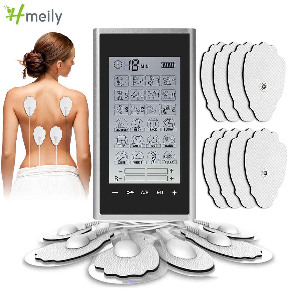 24 Modi ems elektrische Compex Muskels timulation profession elle Elektro stimulation 4 Ausgangs kanal Physiotherapie Massage Zehner Maschine