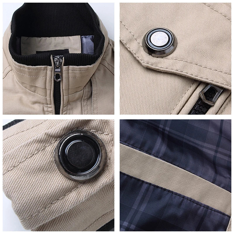 2024 frühling Herbst Neue Heiße Bomber Jacke Männer Mode Schlank Windjacke Jacke Mantel Männer Kleidung Im Freien Arbeit Casual Jacke Männer