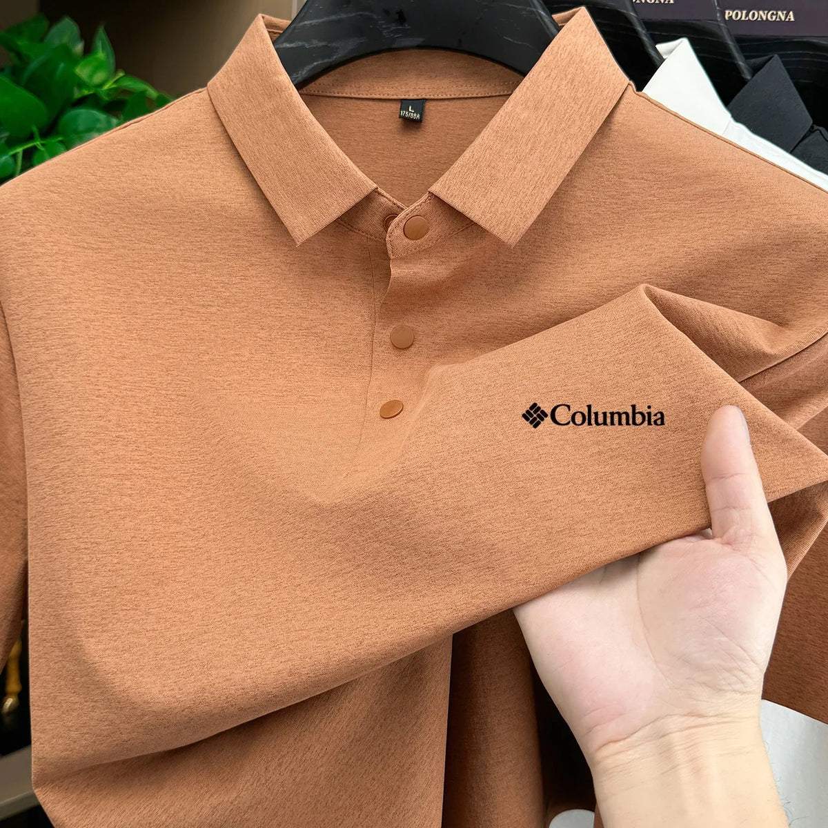 2026 Sommer Neu Herren Kurzarm-Polohemd Premium Klassisch mit Buchstabenstickerei Atmungsaktives Freizeit-Kragenoberteil