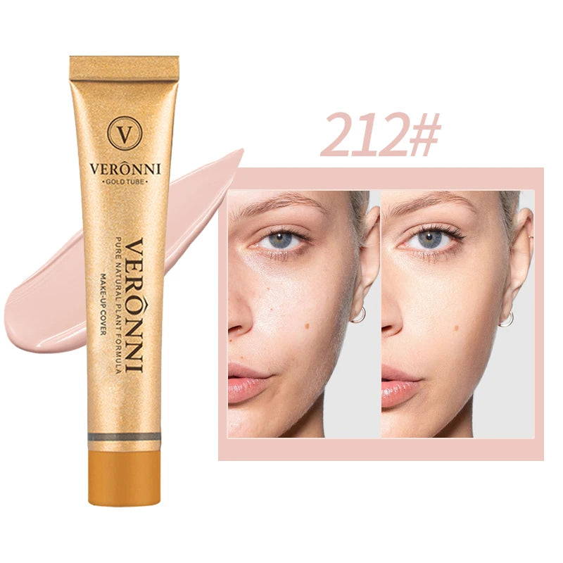 14-farbige Concealer-Creme mit vollständiger Abdeckung, Make-up-Concealer-Foundation, matte, langanhaltende Ölkontrollkosmetik für Akne und Augenringe