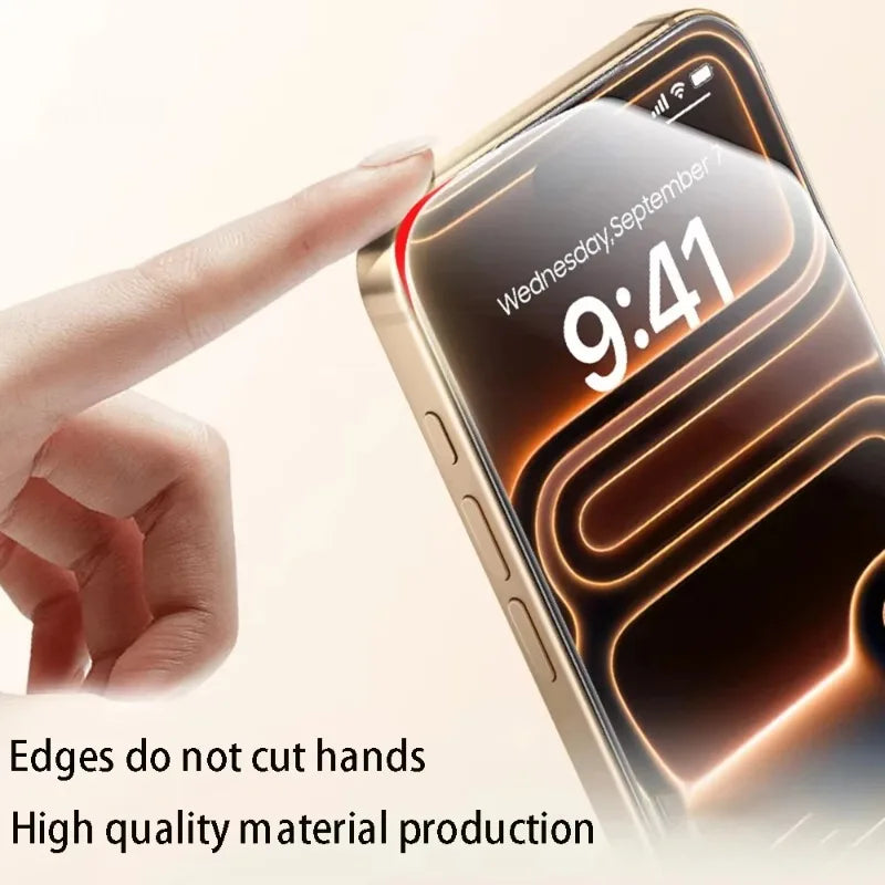 1-4 Stück Vollflächiger Displayschutz aus Gehärtetem Glas für iPhone 17 Pro Max HD Klarer Bildschirmschutz für iPhone Air/17 Pro/17ProMax