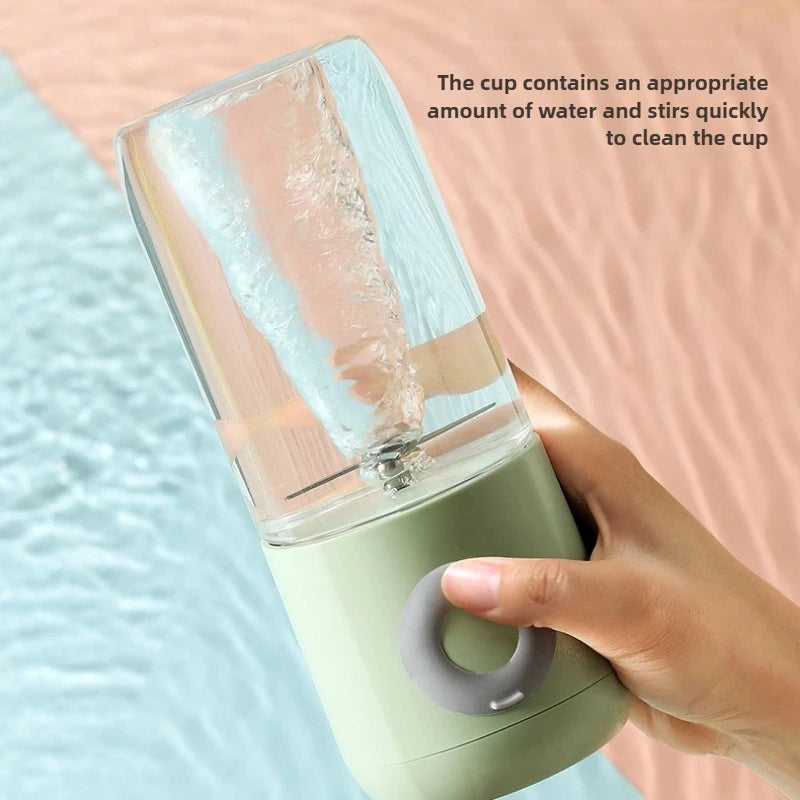 500 ml Elektrische Entsafter Tragbare Smoothie Mixer 6 Messer Mini Mixer USB Drahtlose Wiederaufladbare Mixer Entsafter Tasse Für Reise
