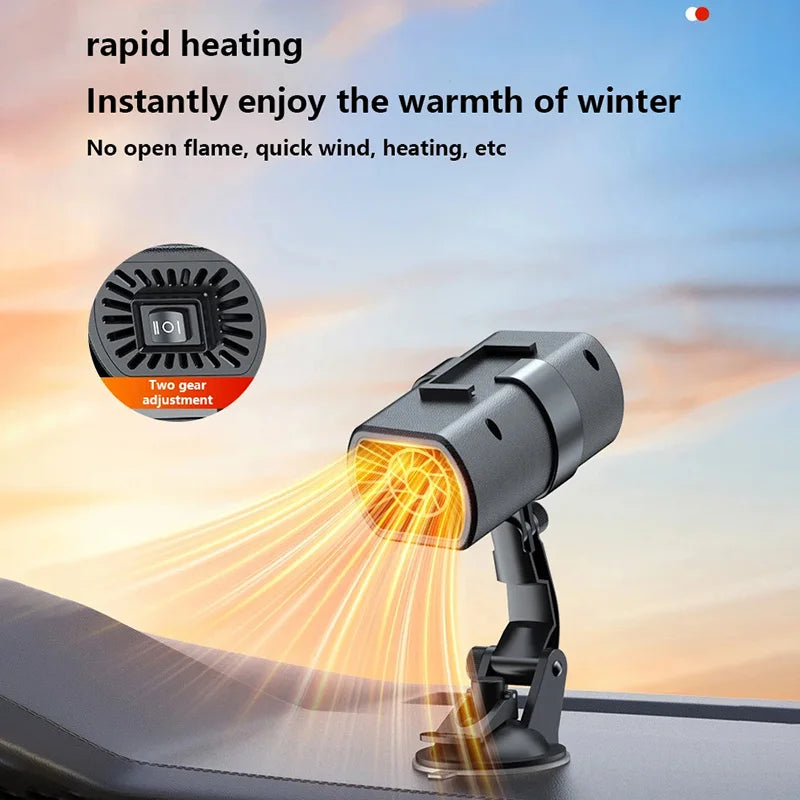 Auto-Heizung Winter Schnellheizung 12V Elektrischer Heizlüfter Windschutzscheiben-Entfrostung Entnebelung Heizung für Auto Reise Wohnmobil 2026