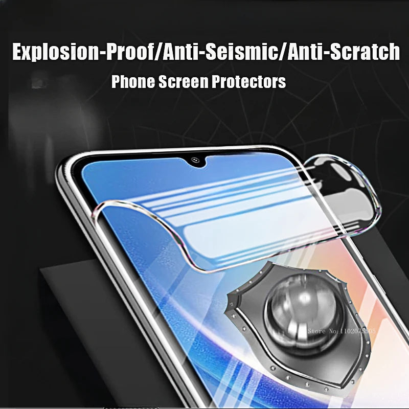 4-1 Stück für Samsung Galaxy A 34 54 24 14 71 51 04 04e 52s 21s 04s 03s 02s 4G 5G Displayschutzfolie HD Hydrogel Film für SamsungA34