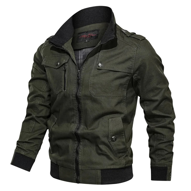 2024 frühling Herbst Neue Heiße Bomber Jacke Männer Mode Schlank Windjacke Jacke Mantel Männer Kleidung Im Freien Arbeit Casual Jacke Männer
