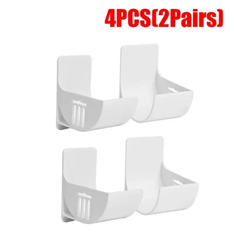 2/6PCS Wand Montiert Müll Taschen Halter Müll Tasche Lagerung Box Organizer Kunststoff Tasche Film Container Spender für Küche Regal