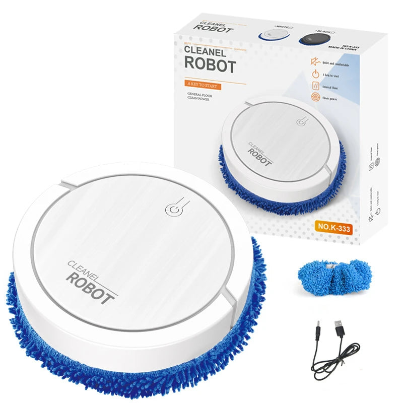 NEUER automatischer Roboter-Staubsauger 3-in-1 kabelloses Kehren nasses und trockenes ultradünnes Reinigungsgerät Wischen Smart Home