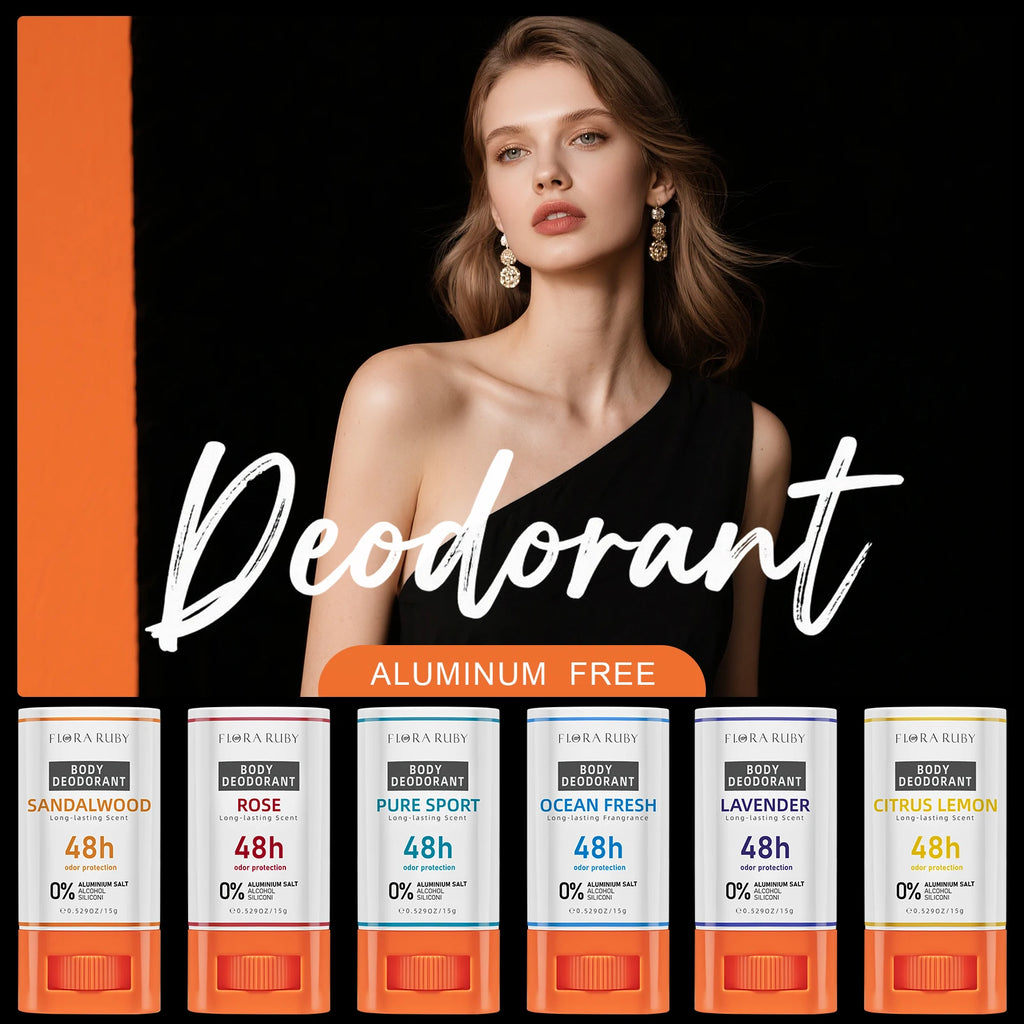 Antitranspirant-Deodorant für Männer und Frauen, 48-Stunden-Geruchskontrolle, frischer Duft, Sport-Körpergeruchsentferner, Reisegröße, Großpackung 15g