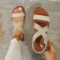 Designer-Sommerparty-Damenschuhe, Sandalen mit rutschfester Gummisohle, Damen-Strandschuhe, Damenschuhe in Übergröße, Retro-Schuhe