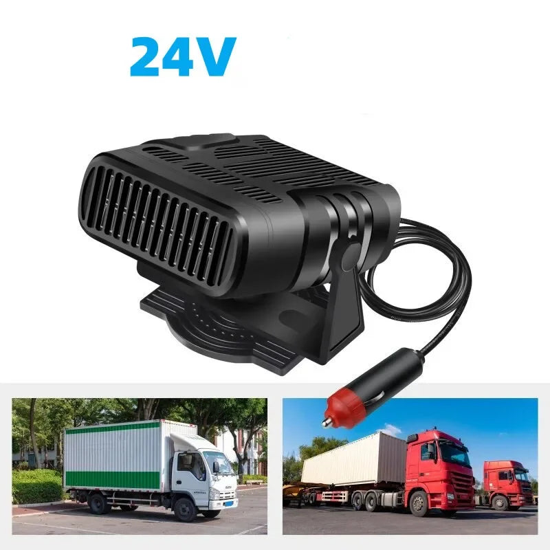 200W Trockner Windschutzscheiben-Entfeuchter Auto-Heizgerät 12V/24V Heizung Tragbarer Entfeuchter Entfroster Heizlüfter Haushaltsheizgerät 2026 Neu