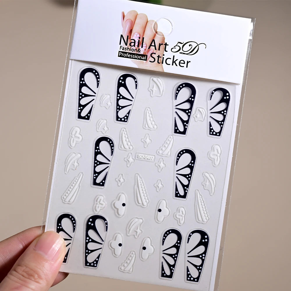 1Pc Gold Splitter Laser Engel Flügel Nail art Aufkleber 3D DIY Schmetterling Flügel Selbstklebende Sliders Maniküre Dekoration Tipps abziehbilder