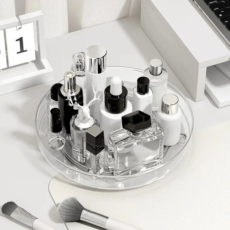 1Pc/Küche Rack Transparent Rotierenden Lagerung Rack Gewürz Lagerung Würze Lagerung Multi-Schicht Lagerung Plattenspieler Lagerung Rack