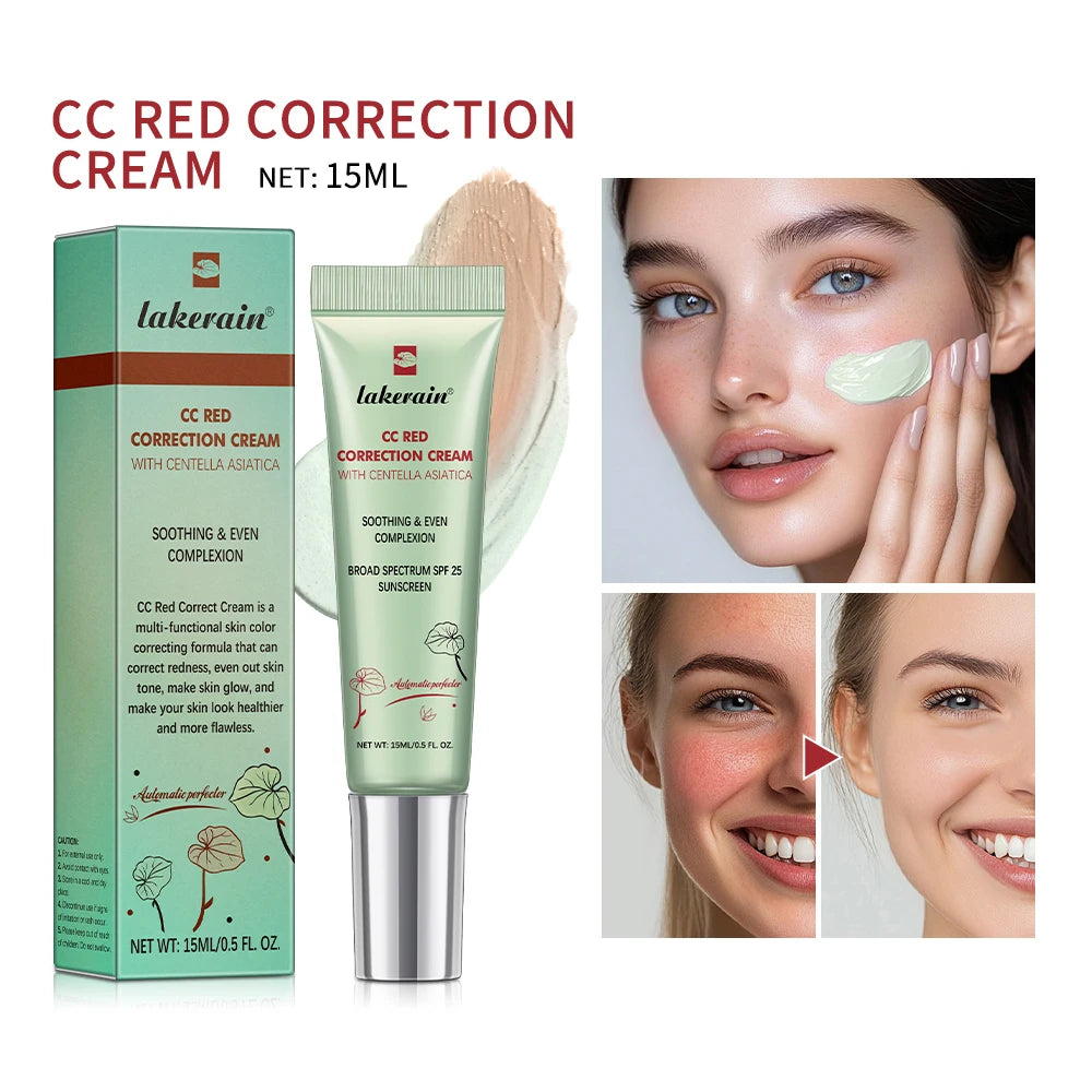 CC Cream Centella High Coverage Foundation Foundation Creme für Gesichts-Make-up, farbwechselnde flüssige Foundation, koreanisches Make-up