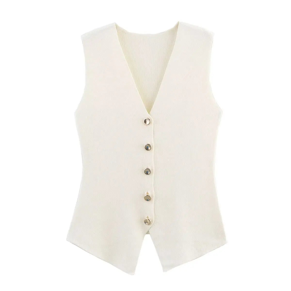 HH Frauen Elegante Solide Strick Weste Röcke Anzug V-ausschnitt Einreiher Westen Tops Hohe Taille Patchwork Rock Sommer Outfits