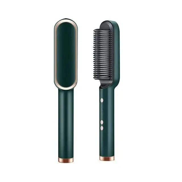 Negativ-Ionen-Kamm für glattes Haar, beschädigt das Haar nicht. Gerader Brettclip für zu Hause, gerades Dual-Use-Anti-Verbrühungs-Werkzeug für glattes Haar
