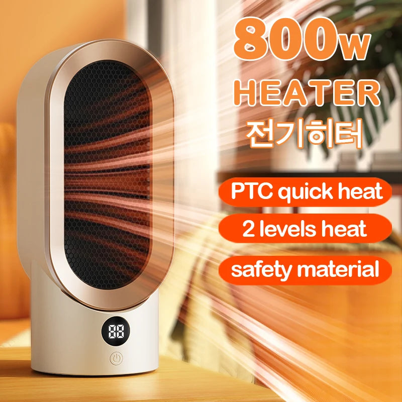 Tragbare Elektrische Heizlüfter Mini Kühler Desktop Wärmer Maschine Heizungen Für Winter PTC Keramik Heizung Für Home Schlafzimmer Büro