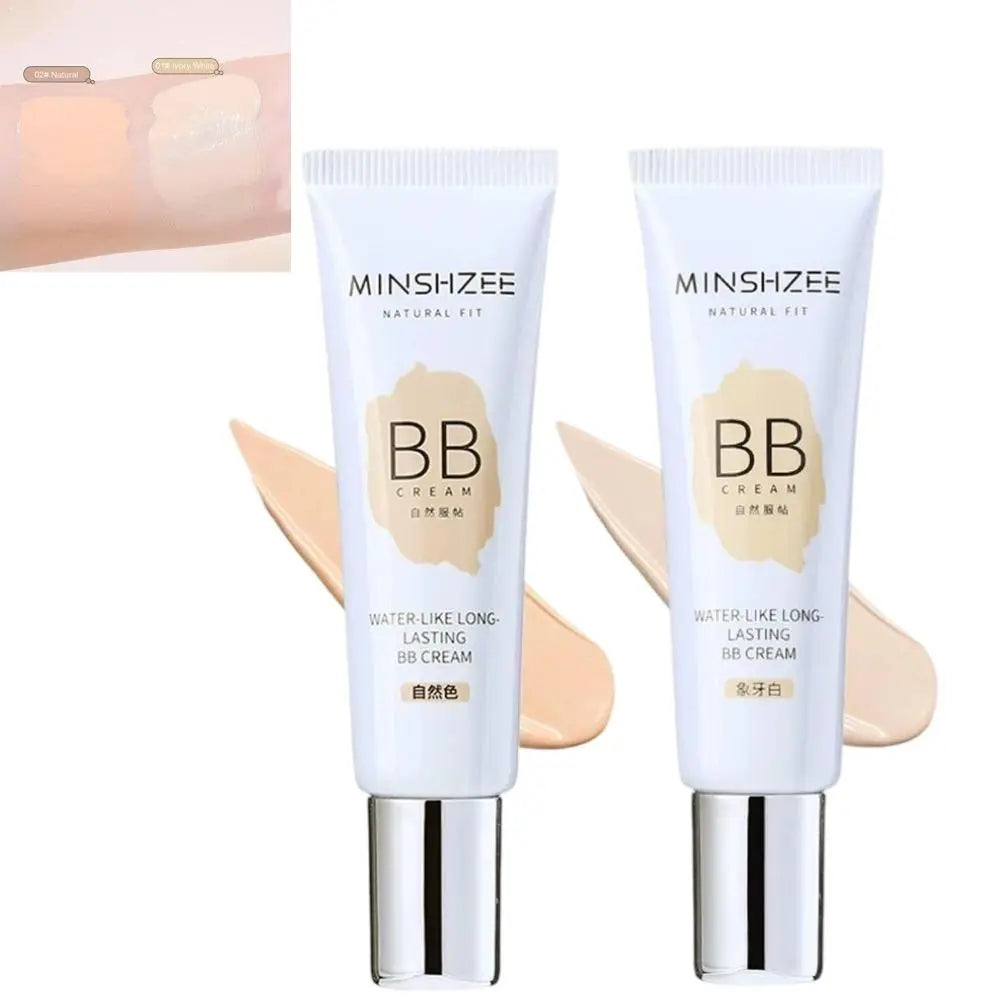 Wasserfeste BB-Creme Langanhaltende Flüssige Foundation mit Feuchtigkeitsformel, Natürlicher Finish für Ganztägiges Make-up