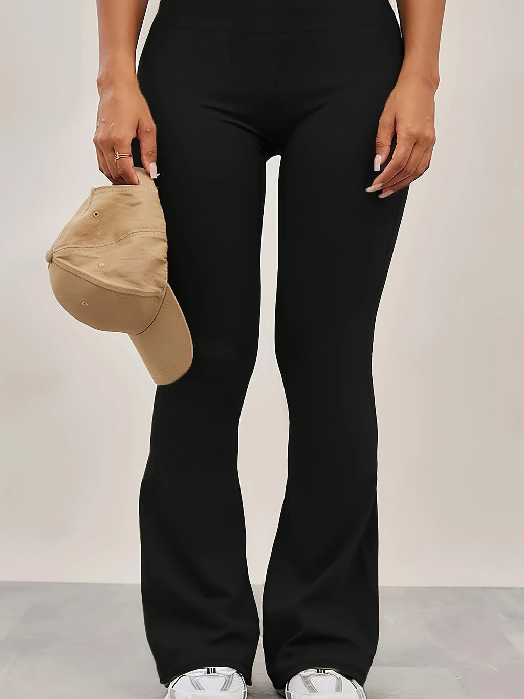 2024 neue Herbst und Winter plus Größe Stricks toff britische Mode Pendler Stil weites Bein gerade Hose.