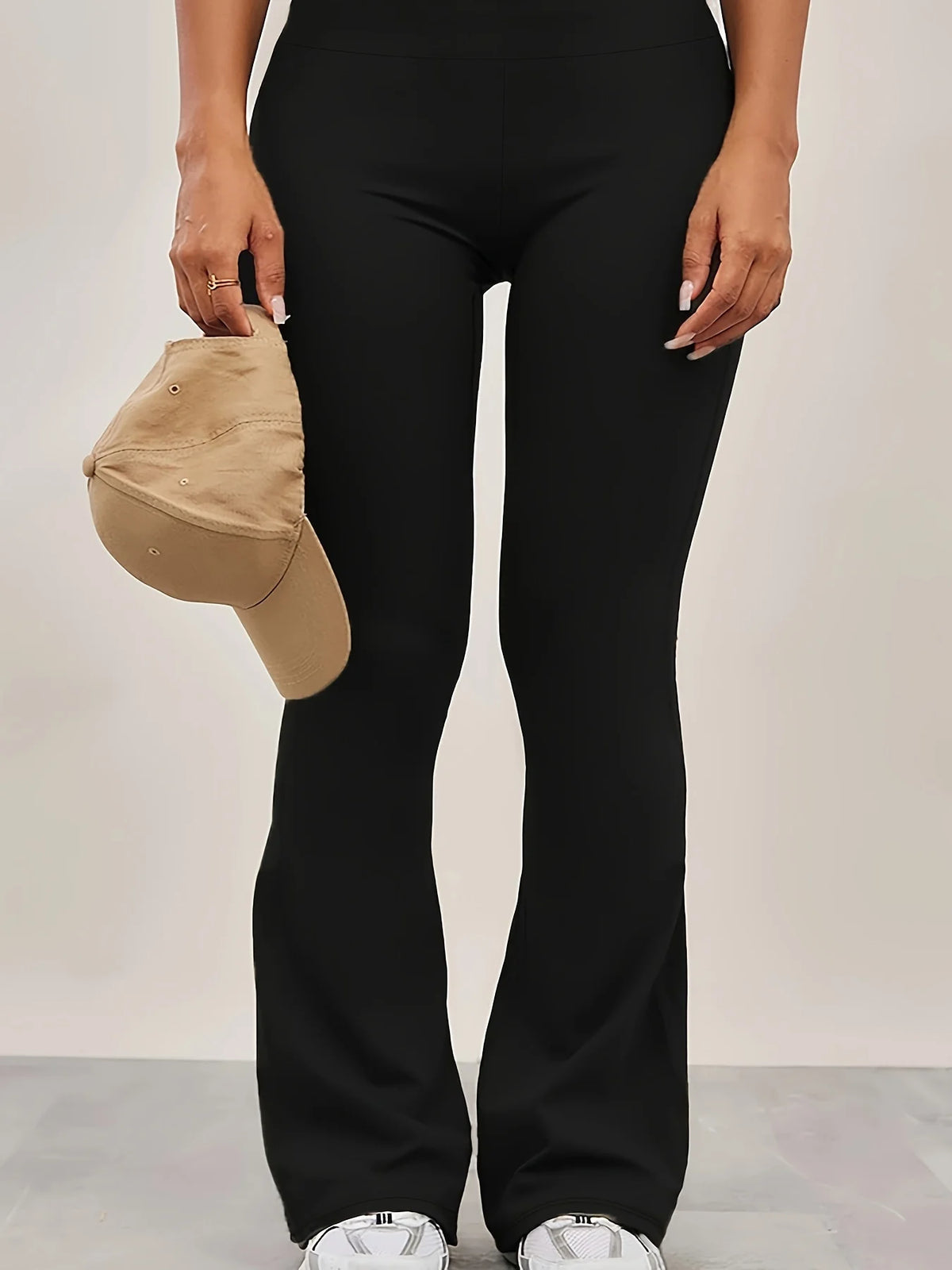 2024 neue Herbst und Winter plus Größe Stricks toff britische Mode Pendler Stil weites Bein gerade Hose.