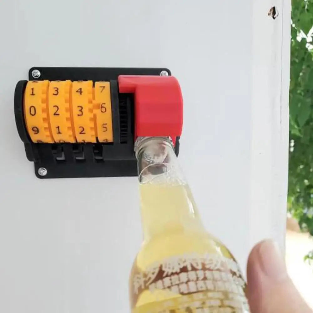 Automatischer Zählender Bieröffner, Wandmontierter Flaschenöffner mit Zähler für Küche, Bar und Restaurant