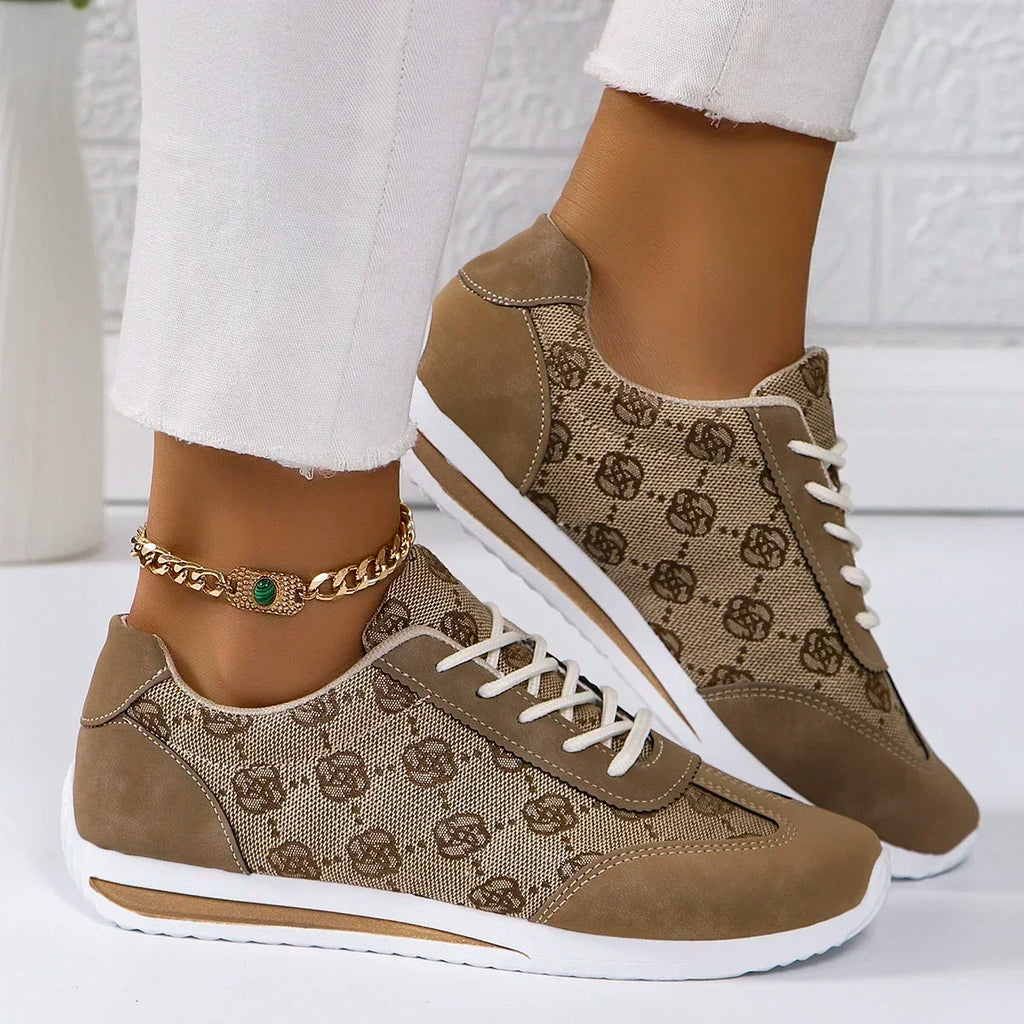 Frühling und Sommer Frauen Designer Mund Atmungsaktive Cross Strap Turnschuhe Flache Bequeme Casual Walking Turnschuhe Zapatos De Mujer