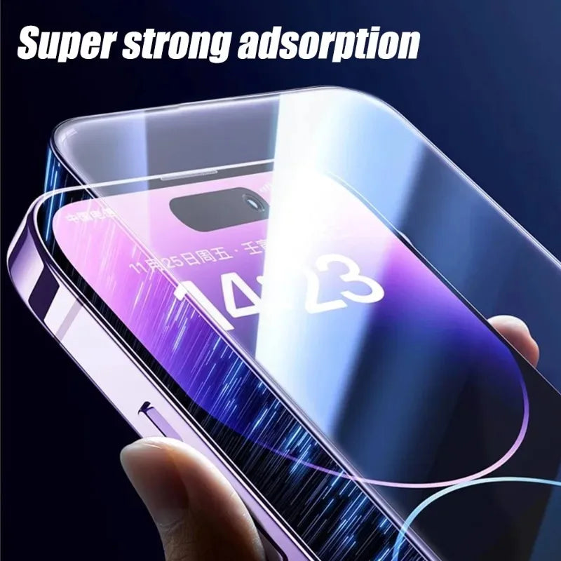 Displayschutzfolie aus gehärtetem Glas für iPhone 17/16 Pro Max 17 Air HD, klare, kratzfeste Schutzfolie für iPhone 17 Pro Max 16 Plus