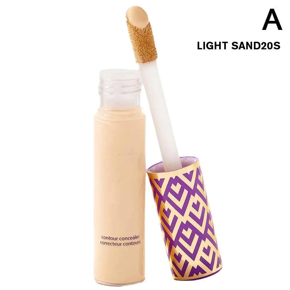 Feuchtigkeitsspendende, wasserfeste Concealer-Creme, die schwarze Kreise, Hautunreinheiten, Aknenarben, Flecken abdeckt, ölkontrollierende flüssige Foundation-Make-up-Foundation