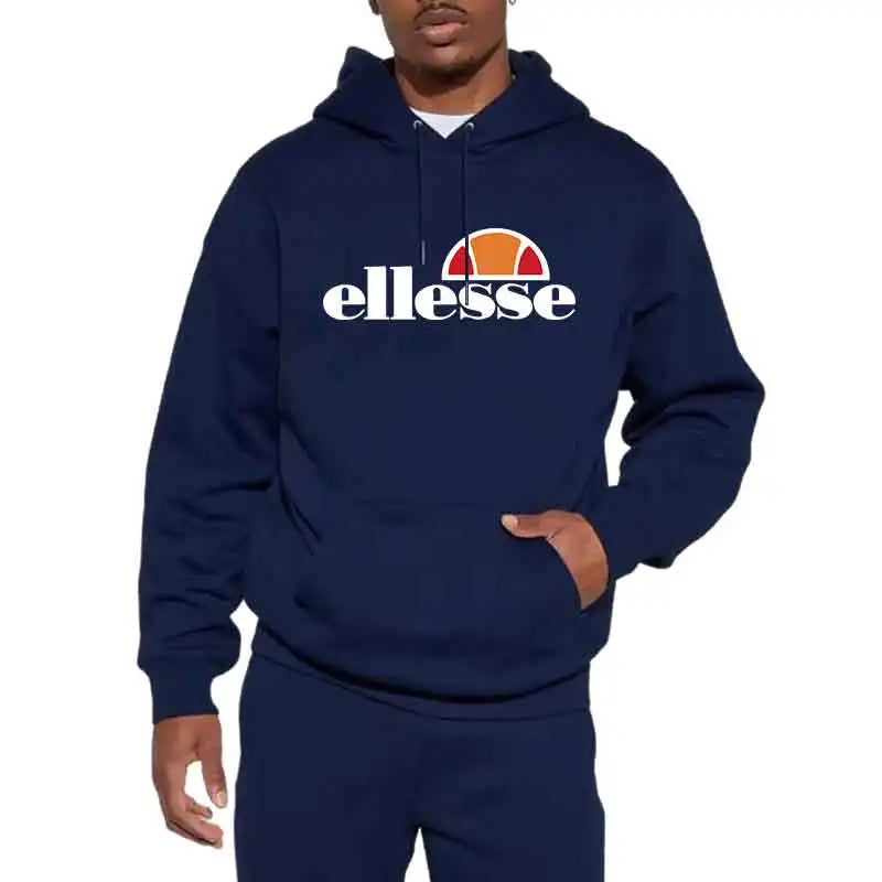 Europäischer 250G Schwerer Stoff Herren-Hoodie Pullover für Frühling und Herbst Warmer Sport-Hoodie Harajuku Unisex-Kleidung