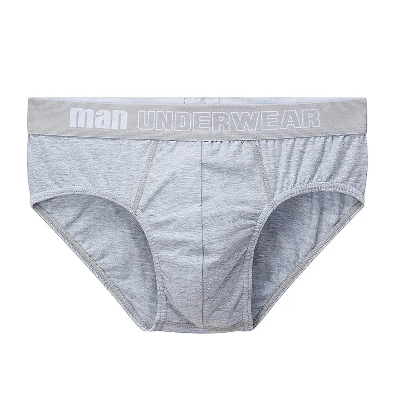 Männer Baumwolle Slips Bequeme Atmungsaktive Unterwäsche Freche Höschen Einfarbig Mann Unterwäsche Homewear Männliche Slips