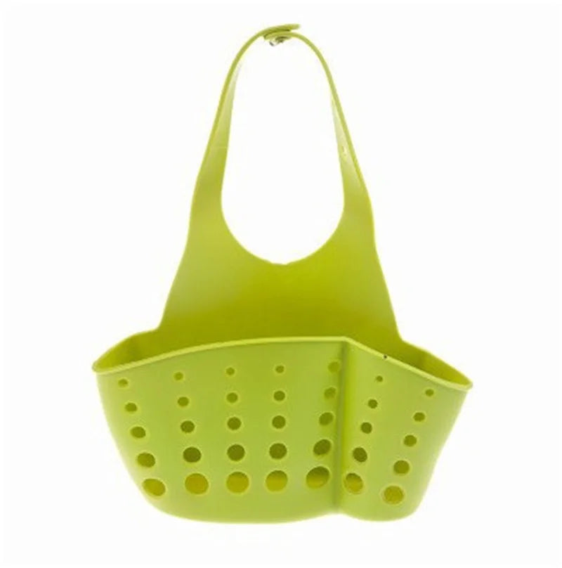 Home Storage Abfluss korb Küchen spüle Halter verstellbare Seife Schwamm Shlf hängen Abfluss korb Tasche Küchen zubehör