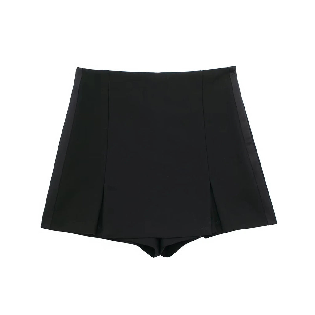 HH Sommer Frauen Elegante Rosa Shorts Röcke Sets Vorderen Knopf Rohr Tops Schlank Schlitz Shorts Culottes Weibliche Mode Streetwear