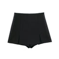 HH Sommer Frauen Elegante Rosa Shorts Röcke Sets Vorderen Knopf Rohr Tops Schlank Schlitz Shorts Culottes Weibliche Mode Streetwear
