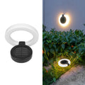 1/4PCS Solarleuchten für den Außenbereich, wasserdichtes Atmosphärenlicht, vergrabene Außenlampen, Wandbeleuchtung, Rasenlampe, für Balkon-Gartendekoration