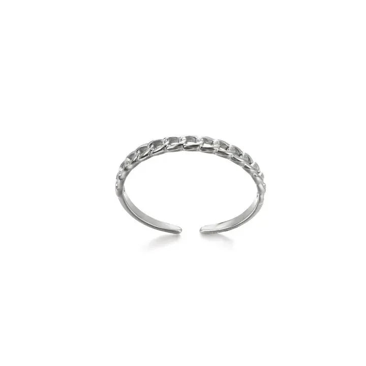 Minimalistische offene Schlangenringe aus Edelstahl, goldfarben, herzförmig, verstellbare Ringe, klassischer Partyschmuck, kostenloser Versand