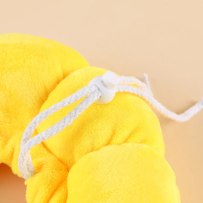 Sonnenblumen-Haustier halsband verstellbare Anti-Biss-Chirurgie Anti-Leck-Wundheilung Katzen schutz halsbänder weiches Plüsch-Elizabethan-Halsband