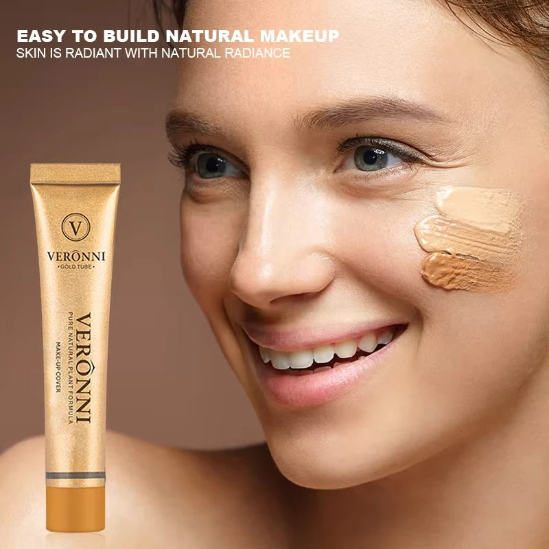 14-farbige Concealer-Creme mit vollständiger Abdeckung, Make-up-Concealer-Foundation, matte, langanhaltende Ölkontrollkosmetik für Akne und Augenringe