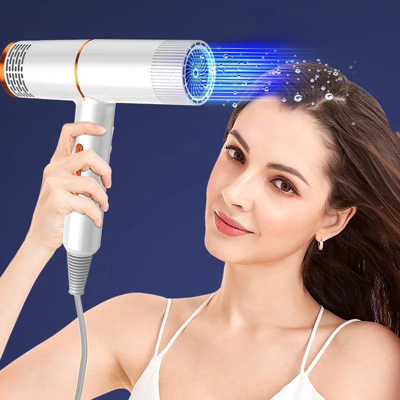 Professioneller Haartrockner mit Doppelspannung, Schnelltrocknend, Hochgeschwindigkeitsfunktion, Leichtgewichtig für Zuhause, Wohnheim, Salon und Reisen