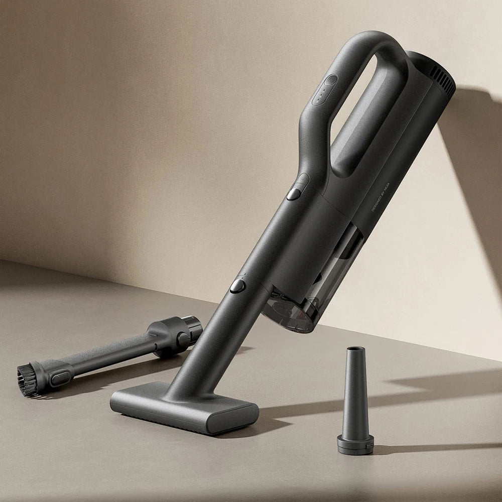 MIJIA Auto-Staubsauger, 21 kPa Saugkraft, schnelles Aufladen über Typ-C, 150 ml Staubbehälter, für kabellose Haushaltsstaubsauger, 2400 mAh Akku