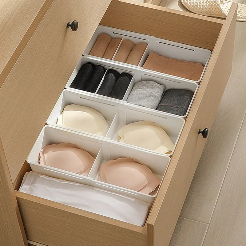 Schublade Organizer Box Hause Versenkbare Sortierung Küche Unterwäsche Geschirr Teiler Box Schreibwaren Lagerung Klassifizierung Socke Box