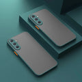 Luxus Matte Stoßfest Telefon Fall Für Samsung Galaxy A56 A52 A23 A14 A13 4G 5G A16 A25 A15 A55 A72 A33 A53 A73 A34 A54 Abdeckung