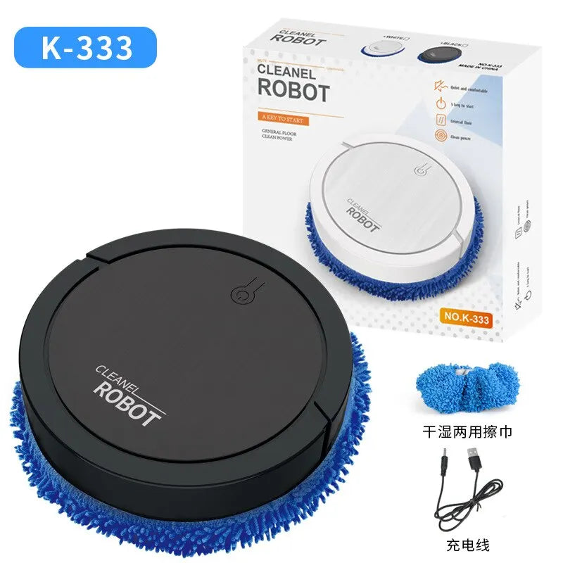 NEUER intelligenter Kehr- und Wischroboter-Staubsauger, trockenes und nasses Wischen, wiederaufladbares Roboter-Haushaltsgerät mit Befeuchtungsspray